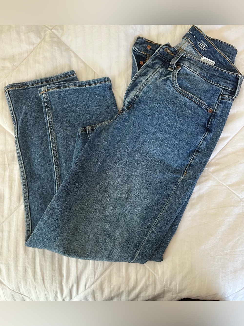 Old Navy curvy ski-hi straight jeans